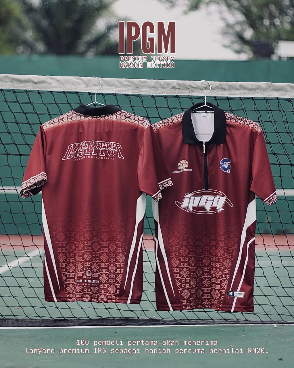 IPG Premium Jersey IPGM Peneraju Kecemerlangan