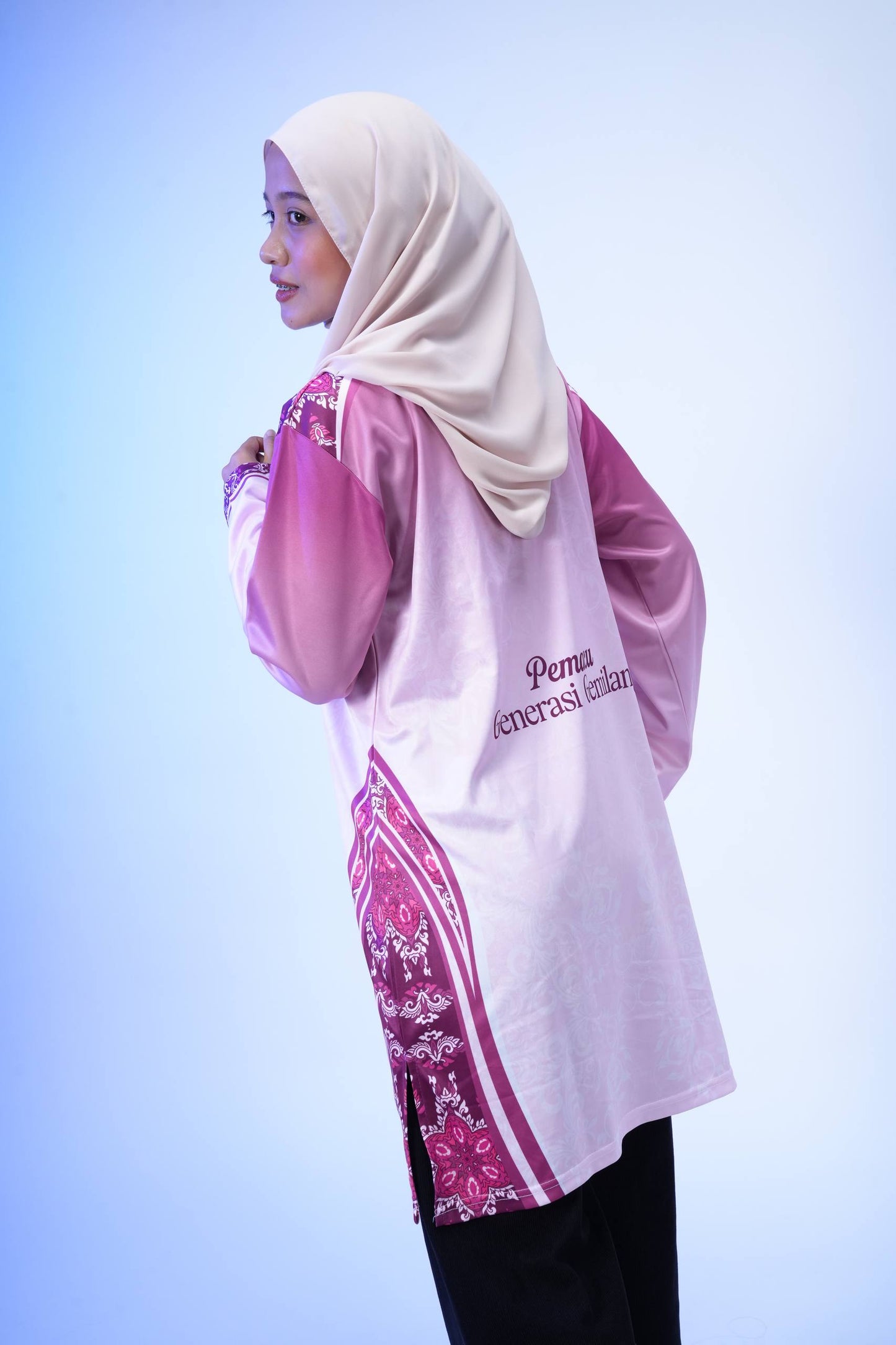 IPG Premium Jersey Dusty Pink Berries New Edition