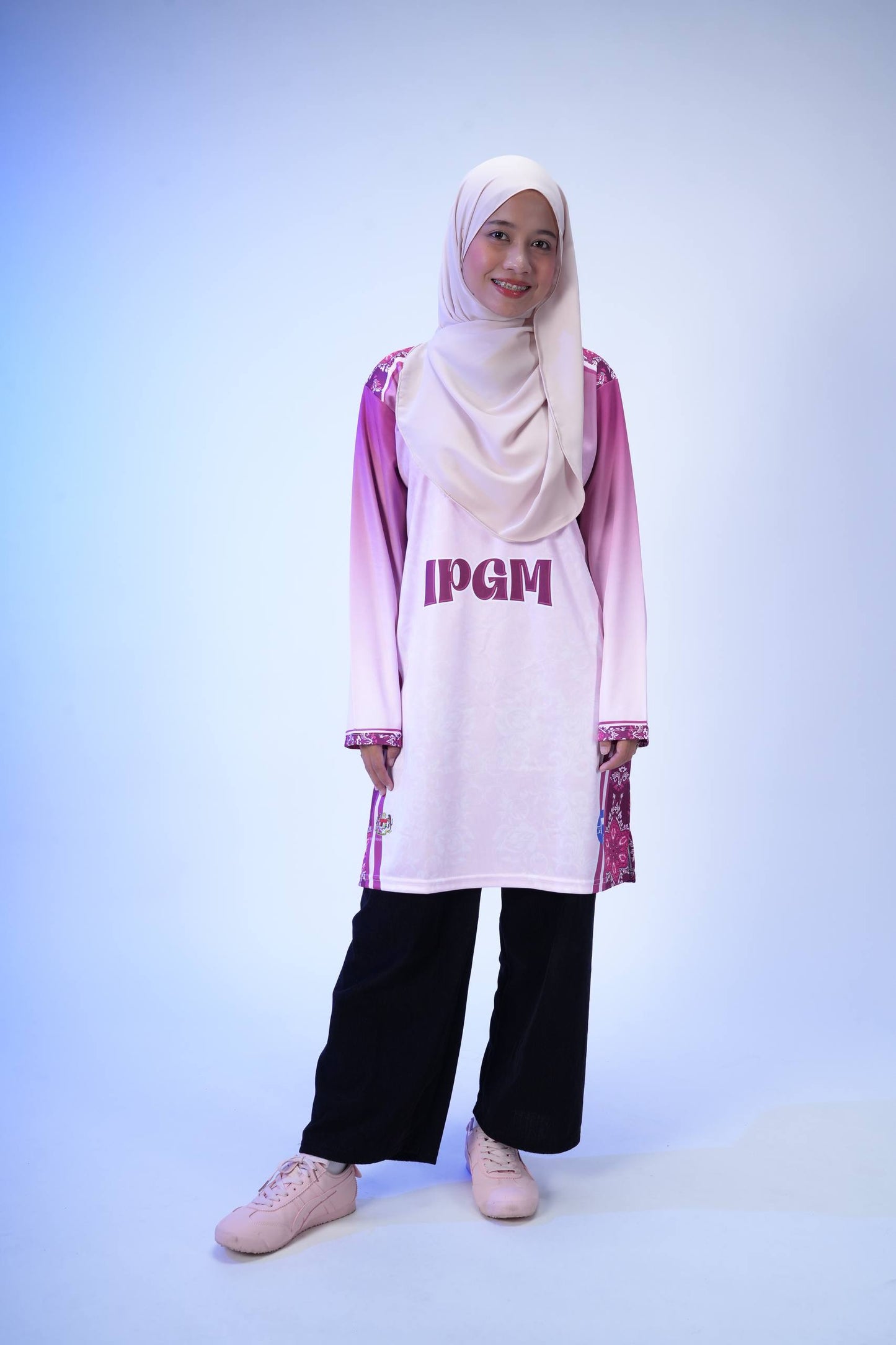 IPG Premium Jersey Dusty Pink Berries New Edition