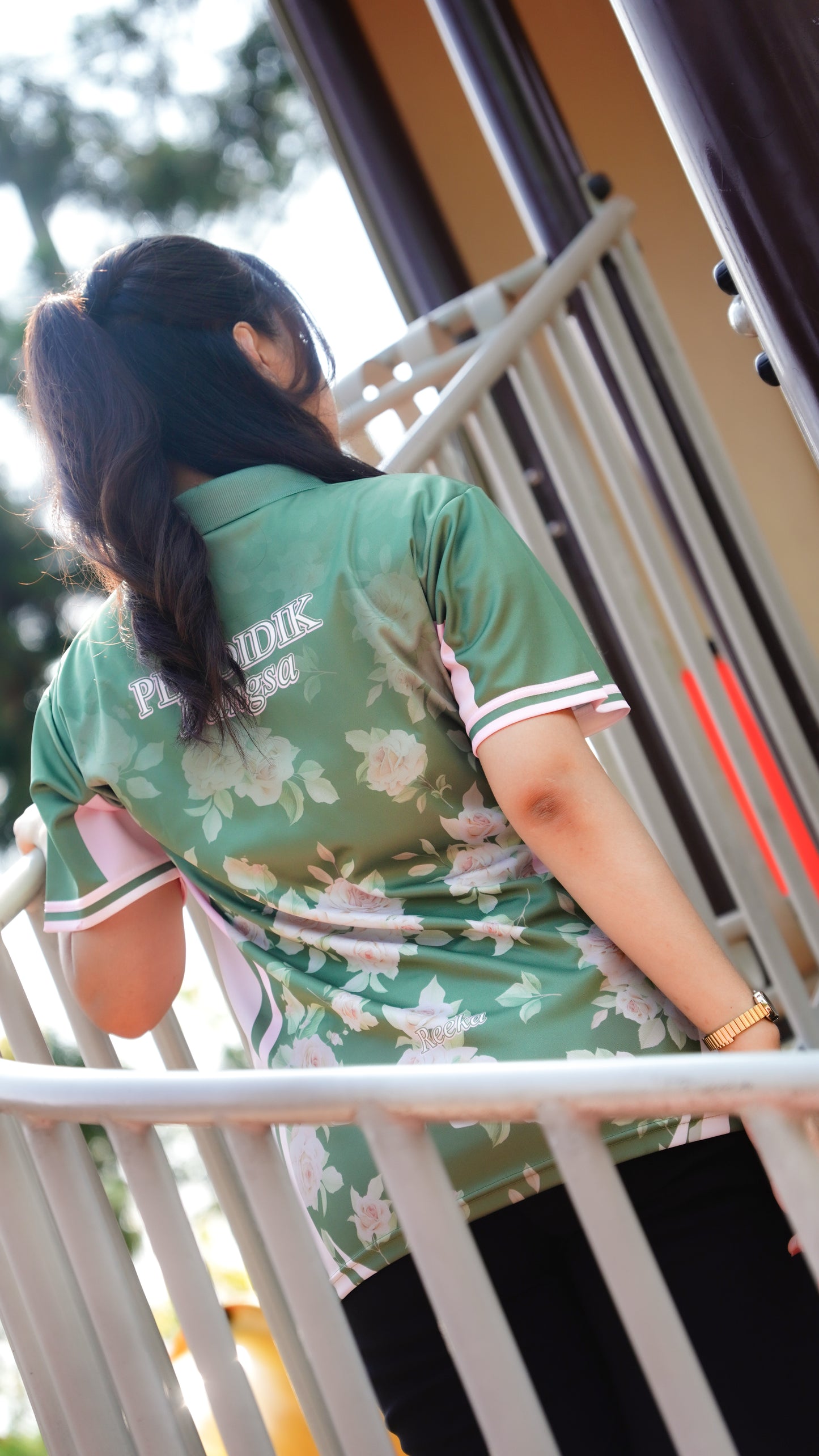 Premium Floral Green Pendidik Bangsa New Edition