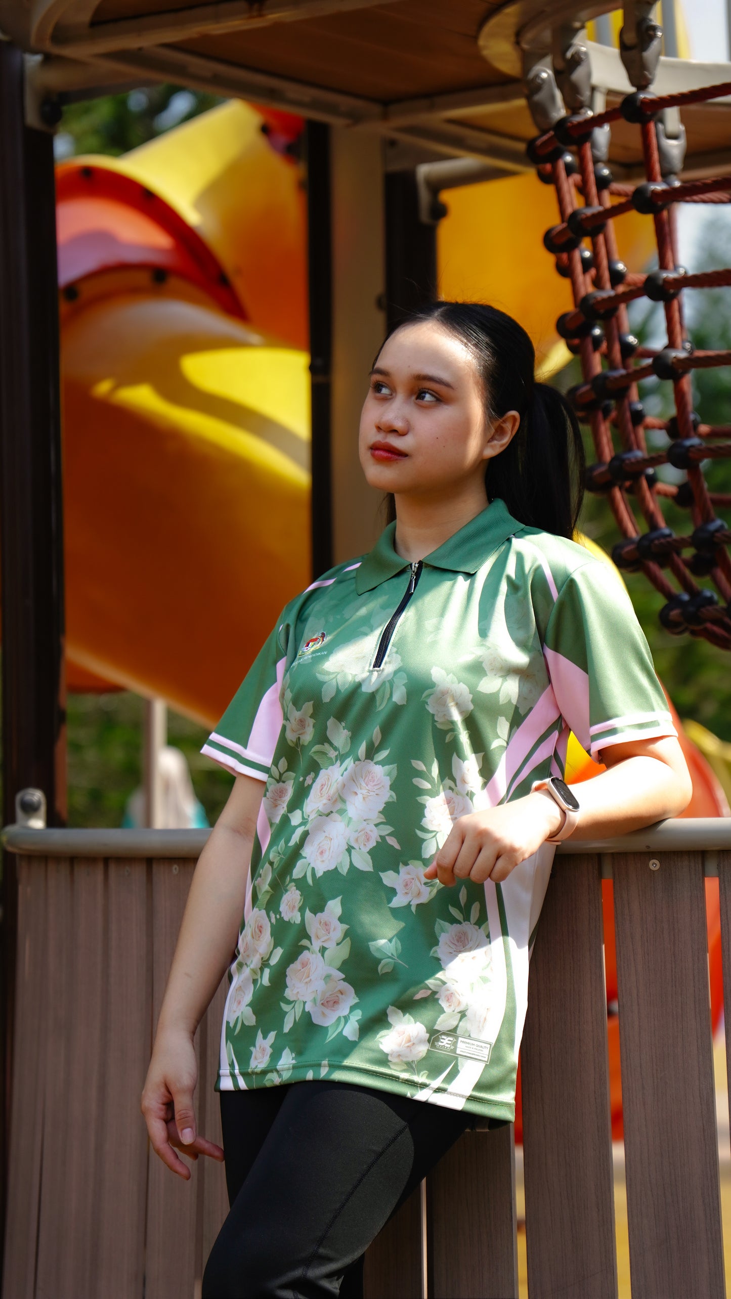 Premium Floral Green Pendidik Bangsa New Edition