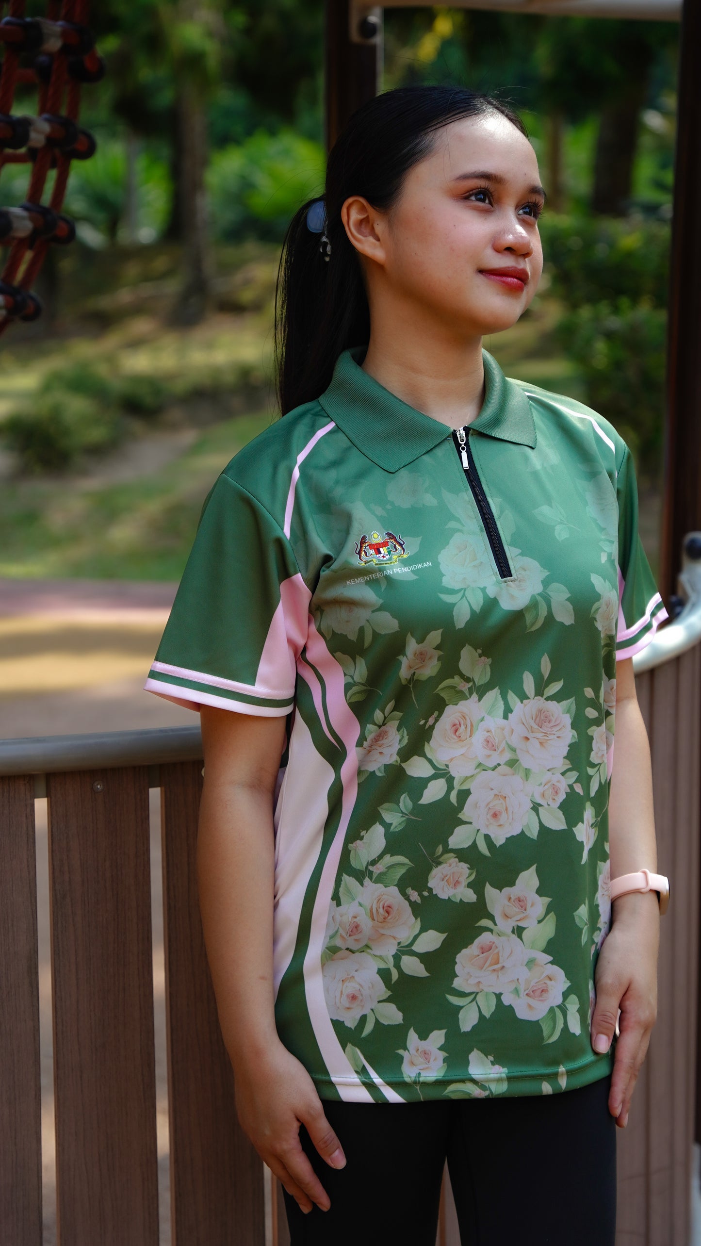 Premium Floral Green Pendidik Bangsa New Edition