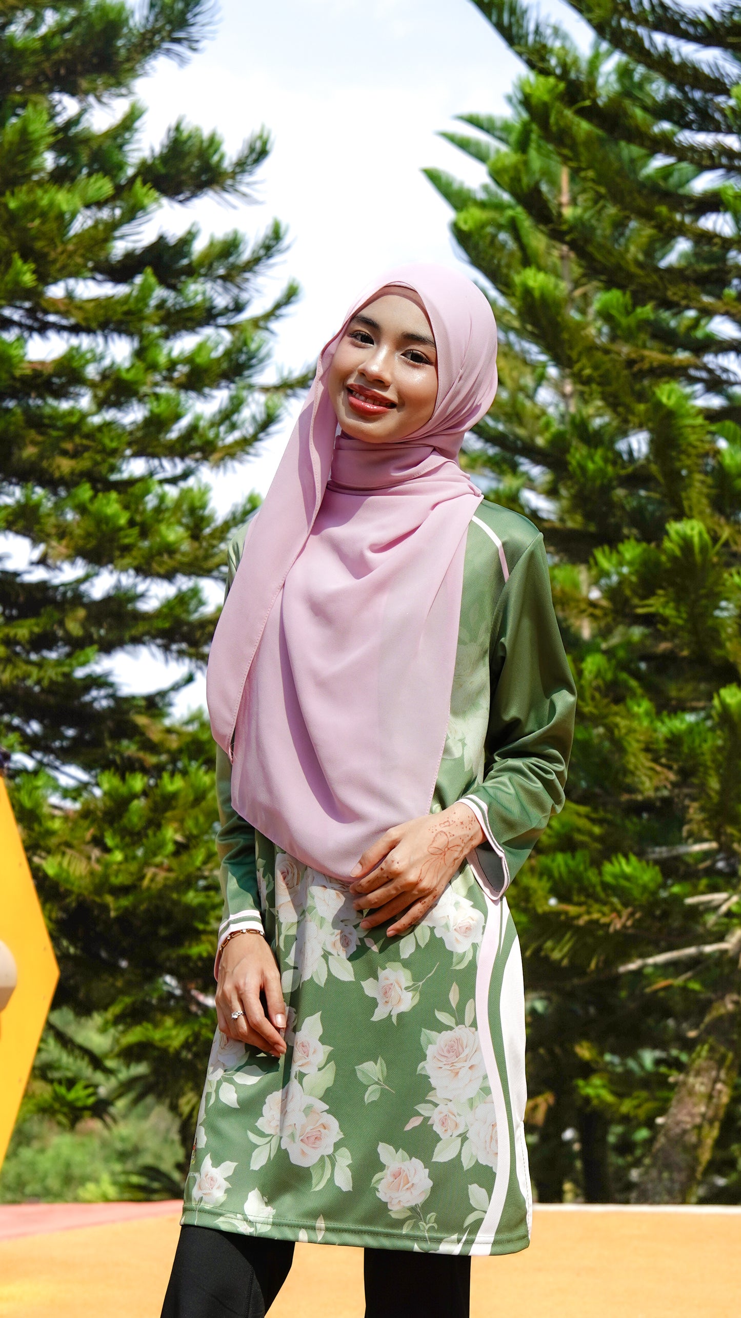 Premium Floral Green Pendidik Bangsa New Edition