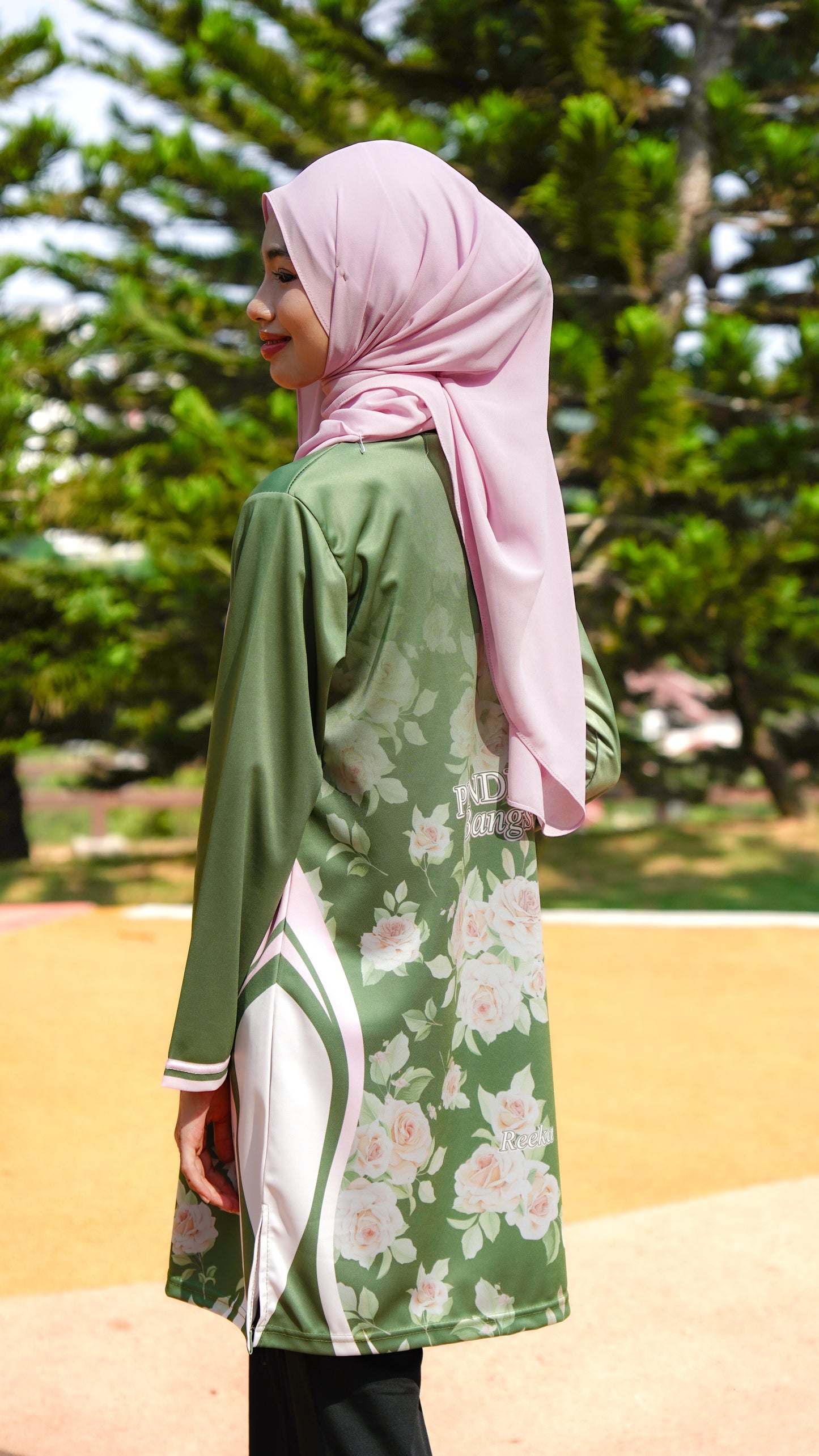 Premium Floral Green Pendidik Bangsa New Edition