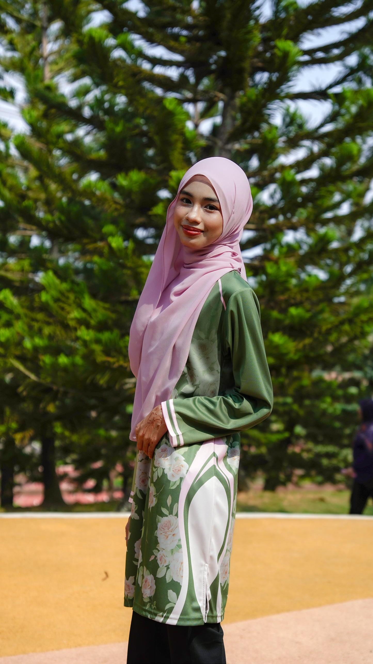 Premium Floral Green Pendidik Bangsa New Edition