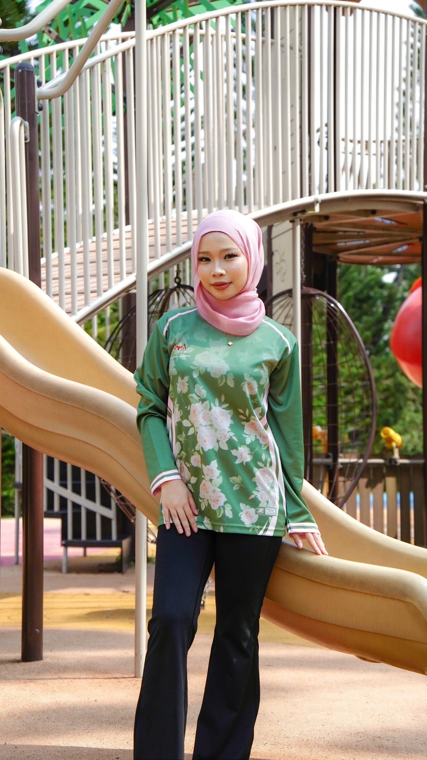 Premium Floral Green Pendidik Bangsa New Edition