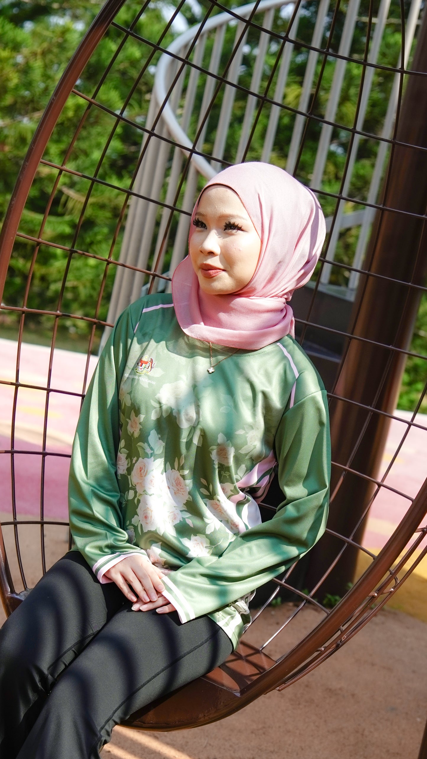 Premium Floral Green Pendidik Bangsa New Edition