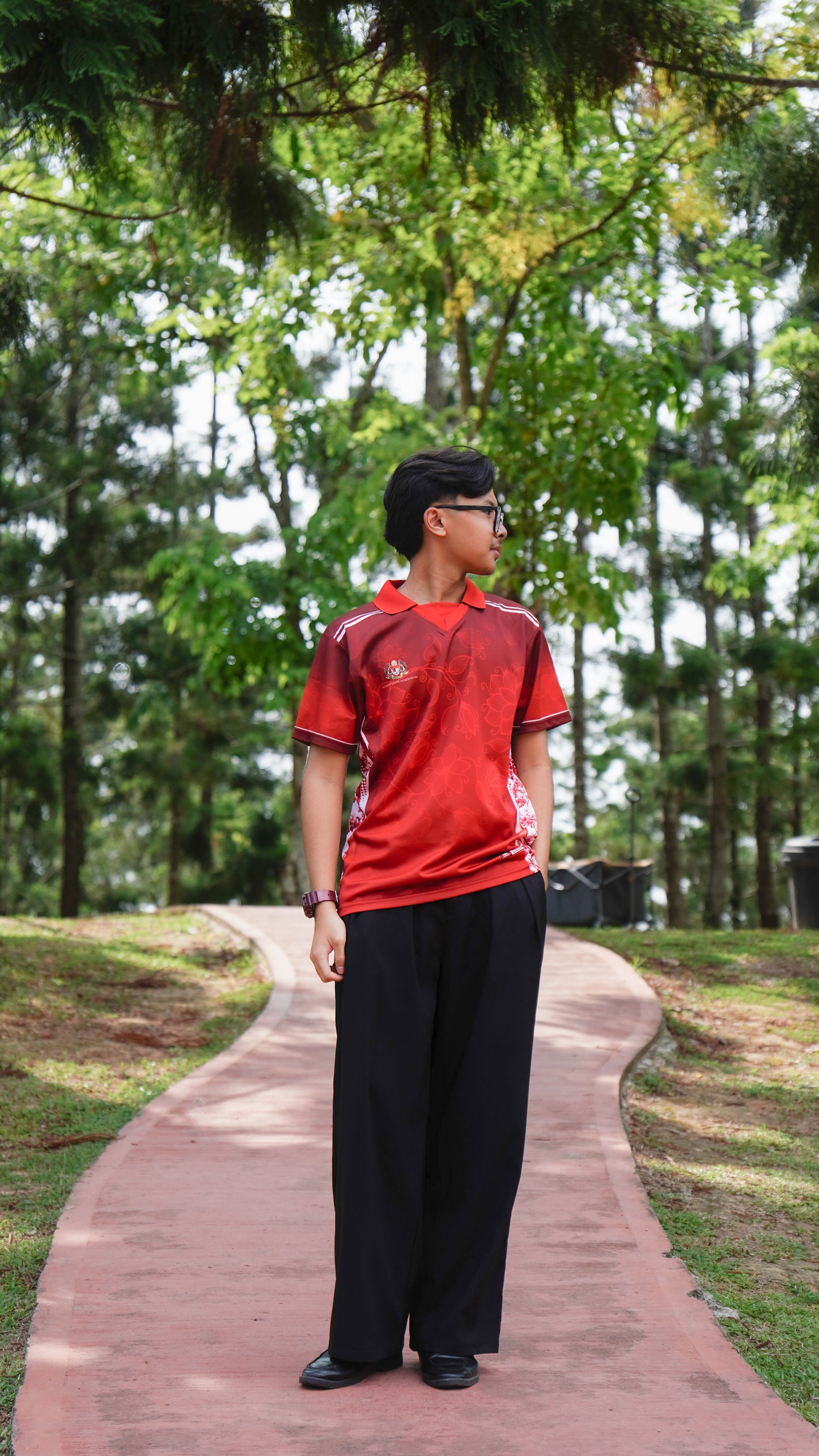 Rose Maroon Pendidik Bangsa New Edition