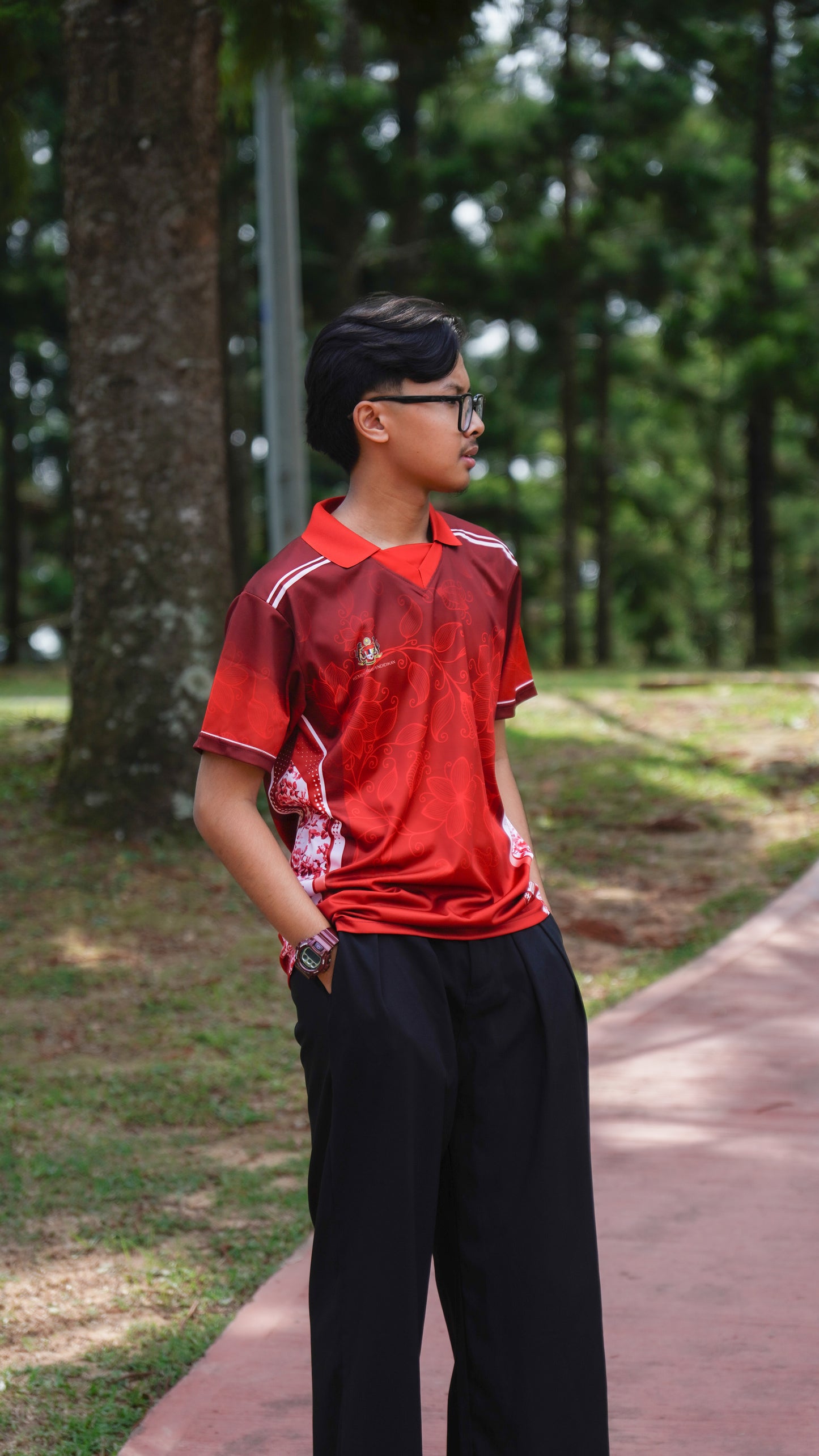Rose Maroon Pendidik Bangsa New Edition