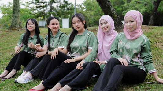 Premium Floral Green Pendidik Bangsa New Edition