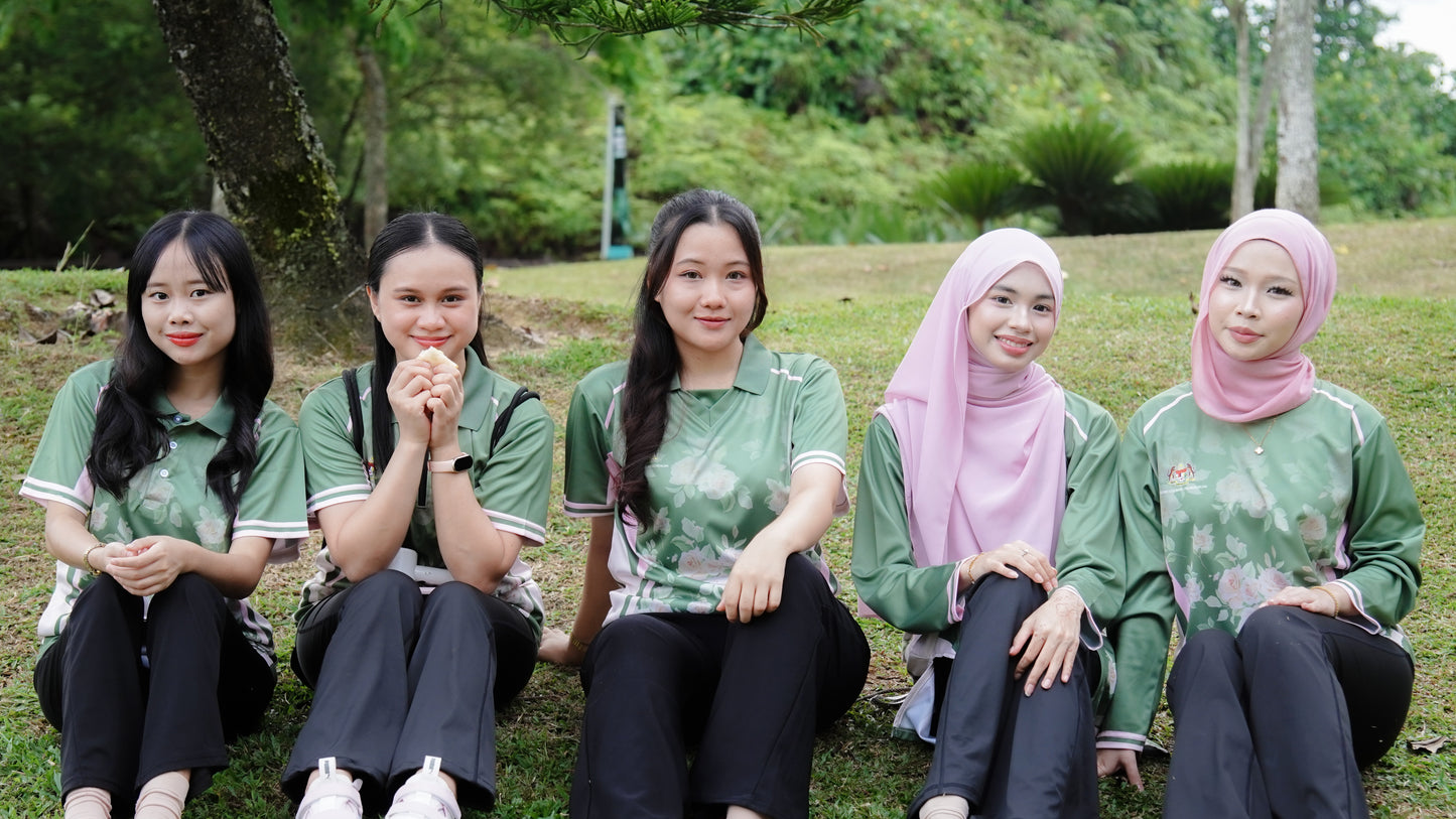 Premium Floral Green Pendidik Bangsa New Edition