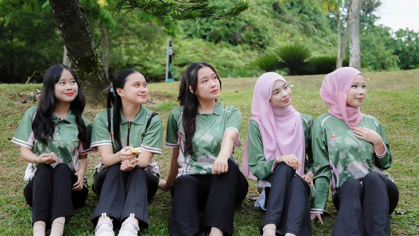 Premium Floral Green Pendidik Bangsa New Edition