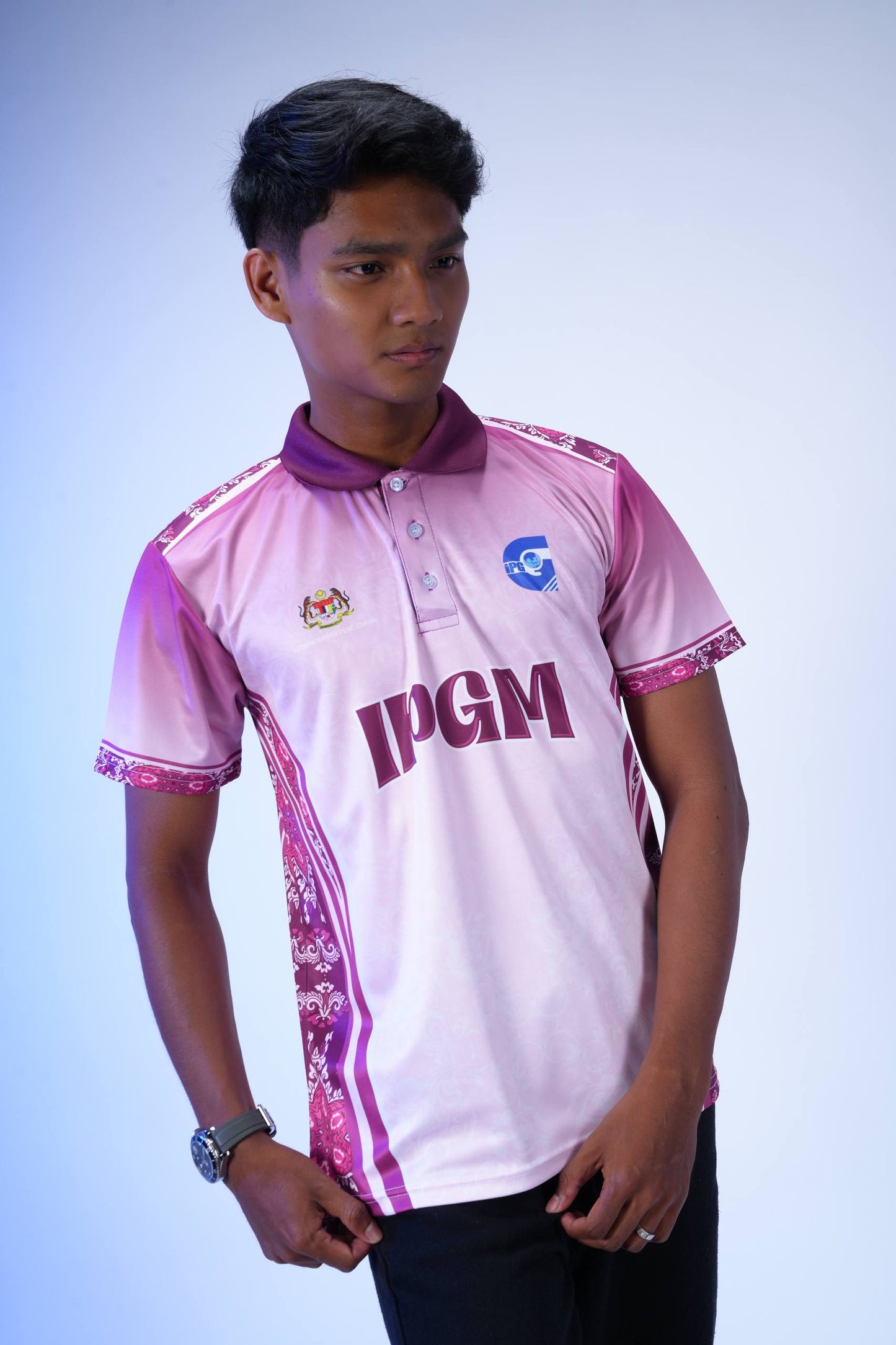 IPG Premium Jersey Dusty Pink Berries New Edition