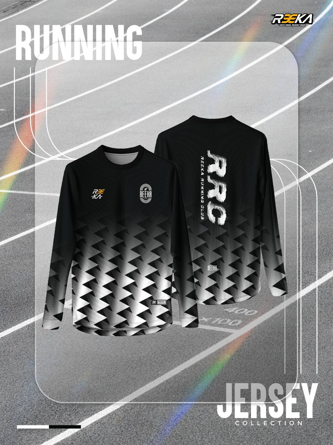 Running Curve Woman Cutting Long Sleeve