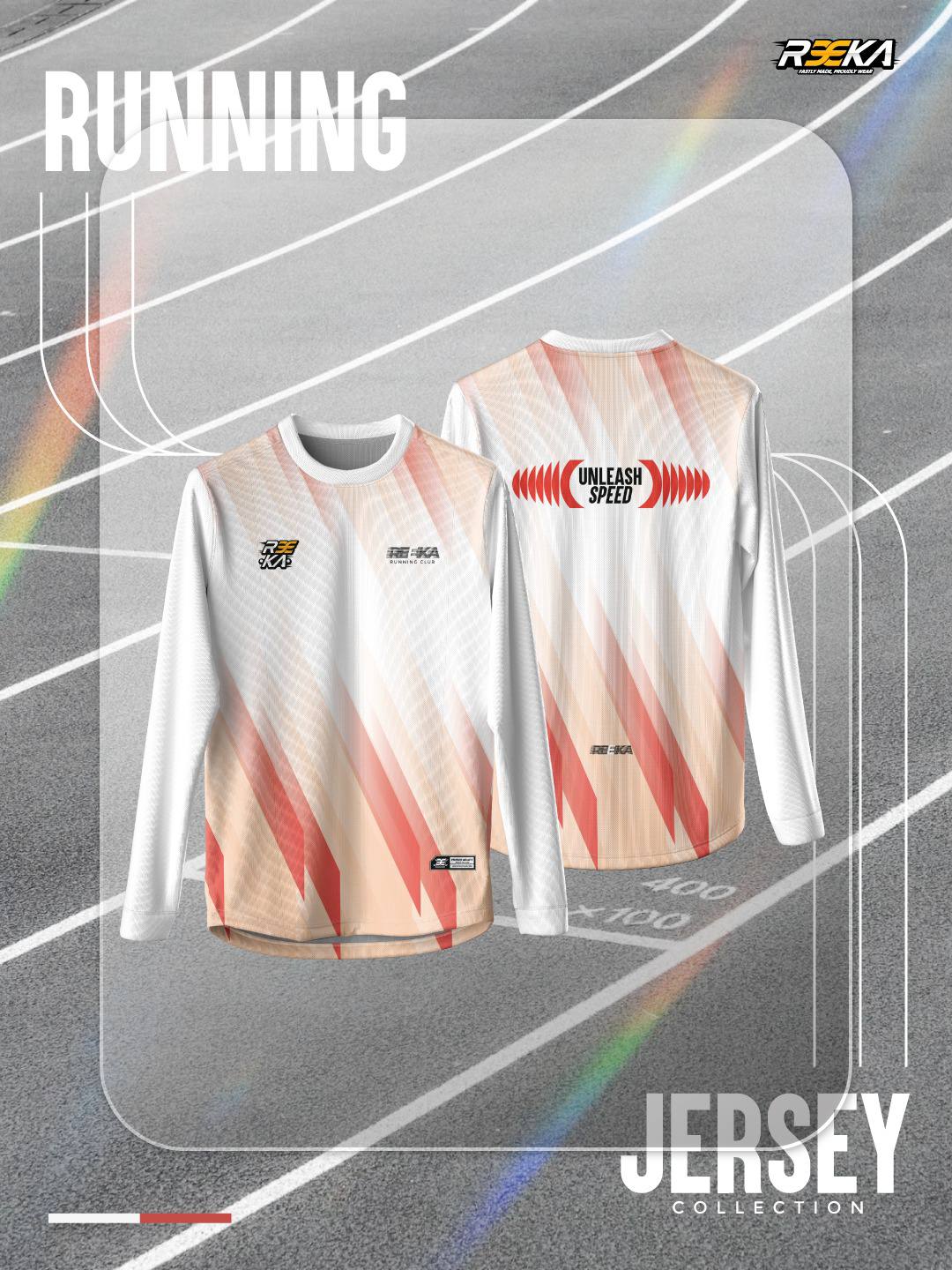 Running Curve Woman Cutting Long Sleeve