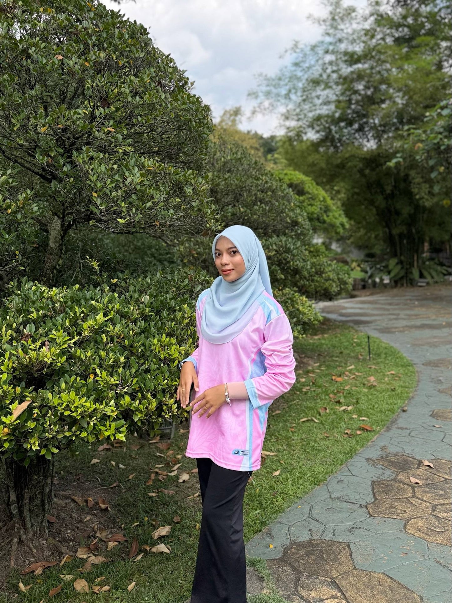 Pendidik Bangsa Premium Jersey Floral Pink Edition