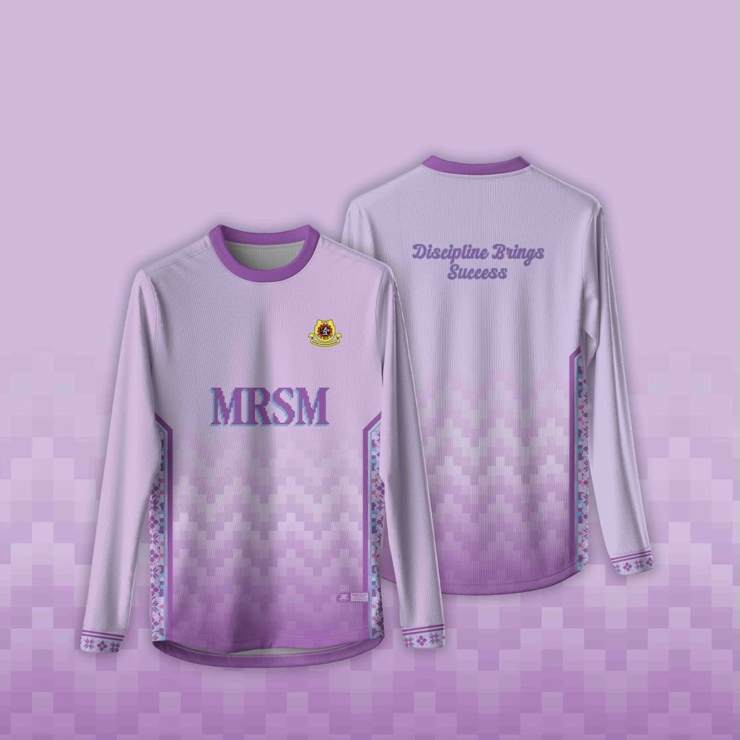 MRSM Premium Jersey Pixel Lilac Edition