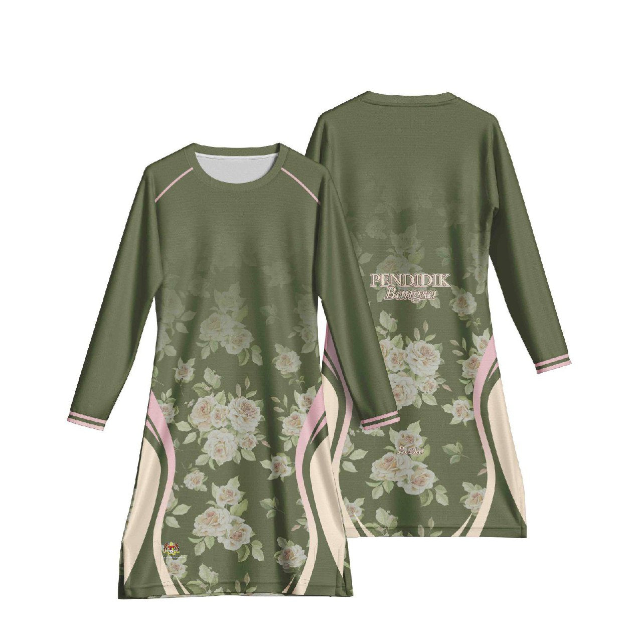 Premium Floral Green Pendidik Bangsa New Edition
