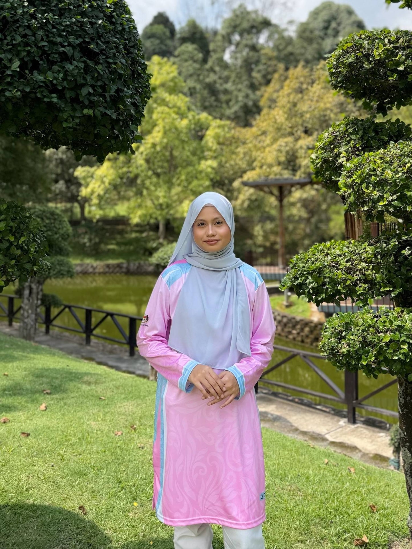 Pendidik Bangsa Premium Jersey Floral Pink Edition