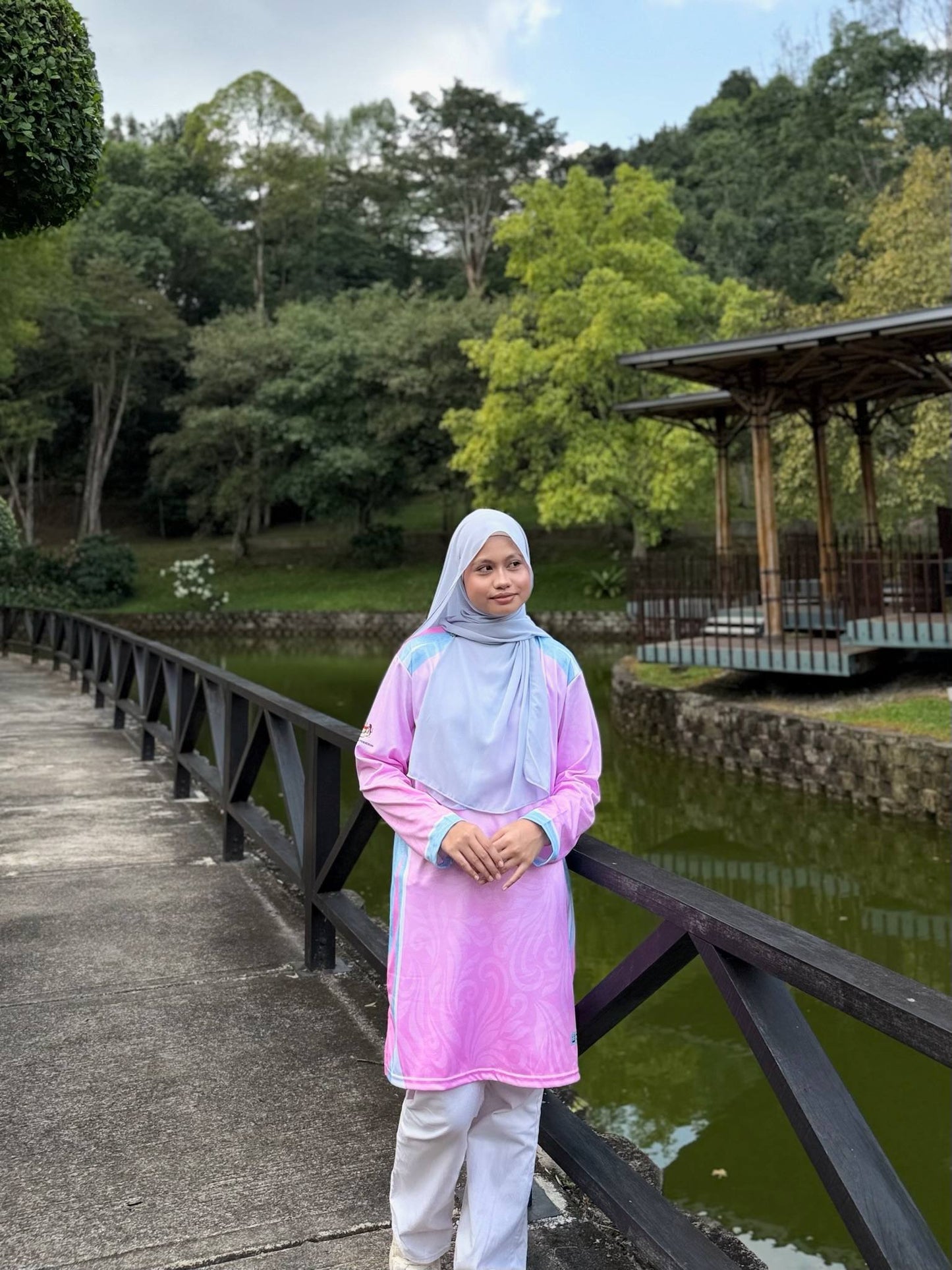 Pendidik Bangsa Premium Jersey Floral Pink Edition