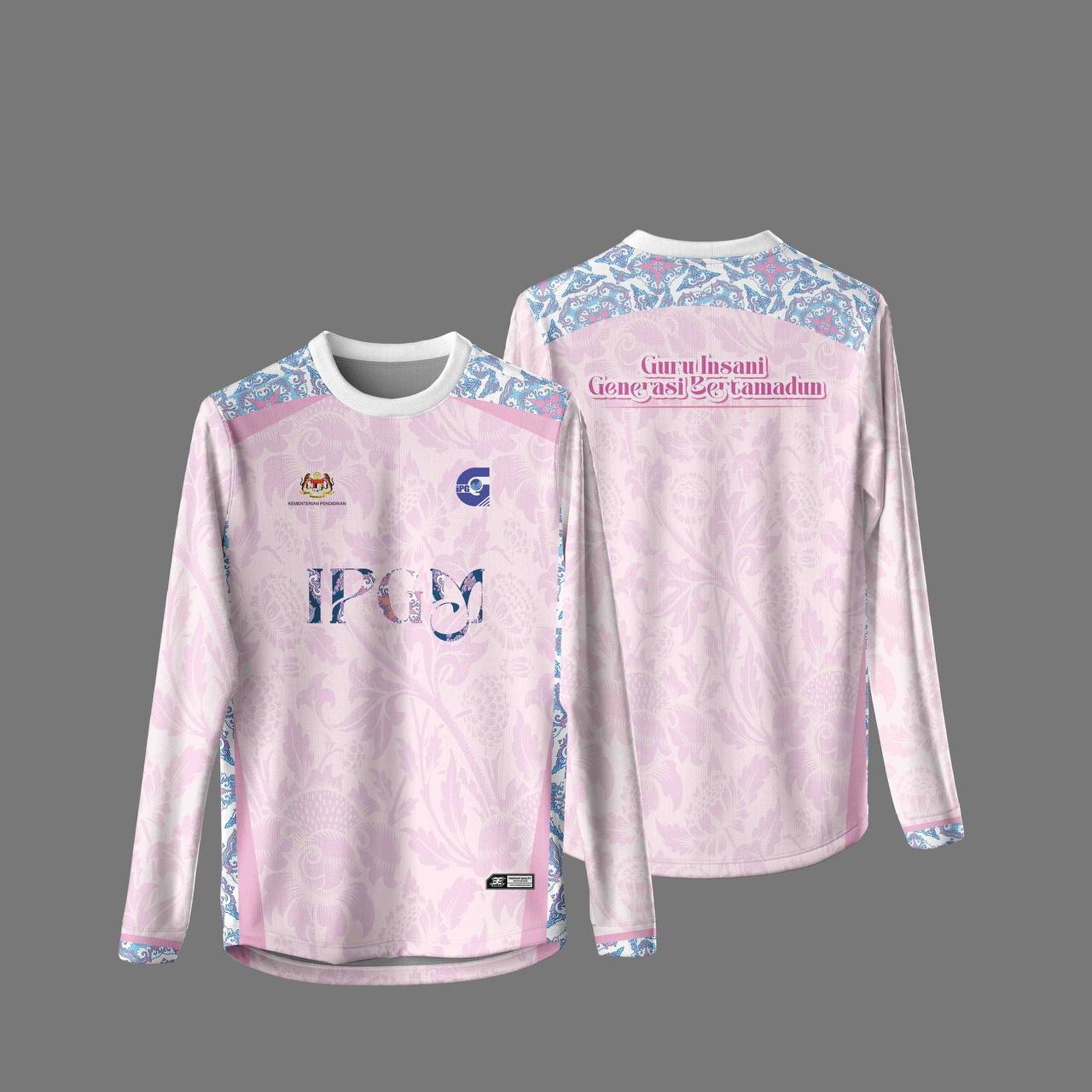 IPG Premium Jersey Pink Floral New Edition (10th Edition) (Bestseller!)