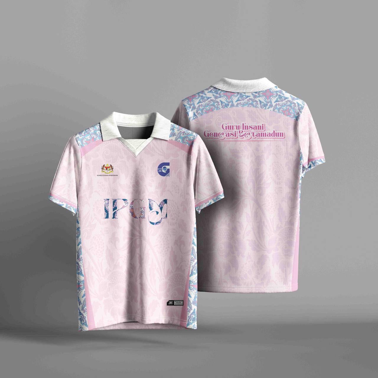 IPG Premium Jersey Pink Floral New Edition (10th Edition) (Bestseller!)
