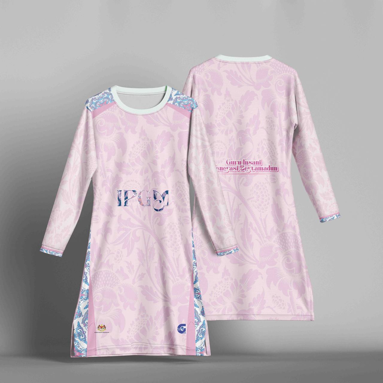 IPG Premium Jersey Pink Floral New Edition (10th Edition) (Bestseller!)