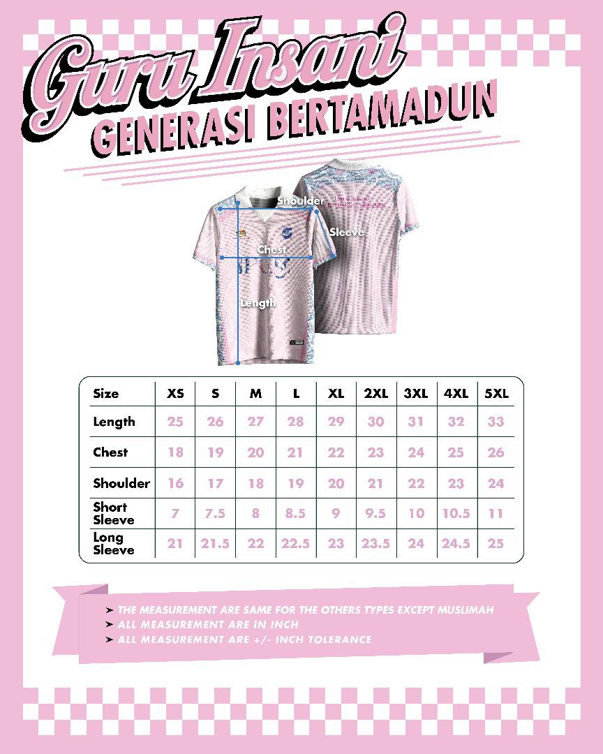 IPG Premium Jersey Pink Floral New Edition (10th Edition) (Bestseller!)