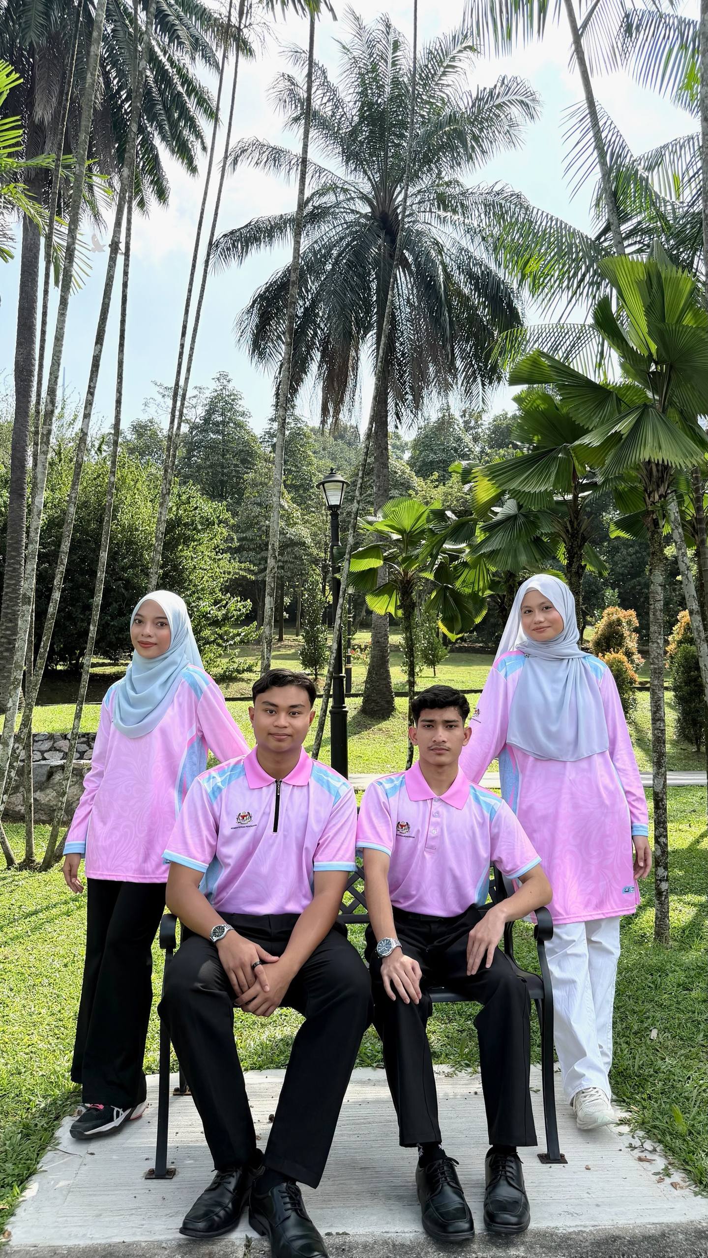 Pendidik Bangsa Premium Jersey Floral Pink Edition