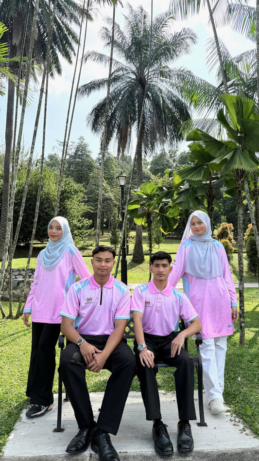 Pendidik Bangsa Premium Jersey Floral Pink Edition