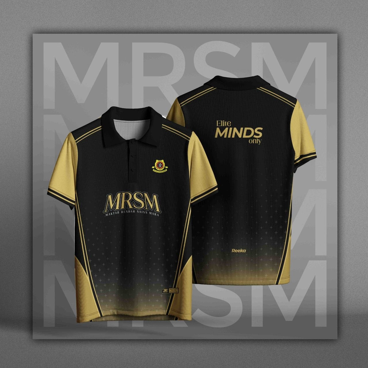 MRSM Premium Jersey Gold Elite Minds Edition