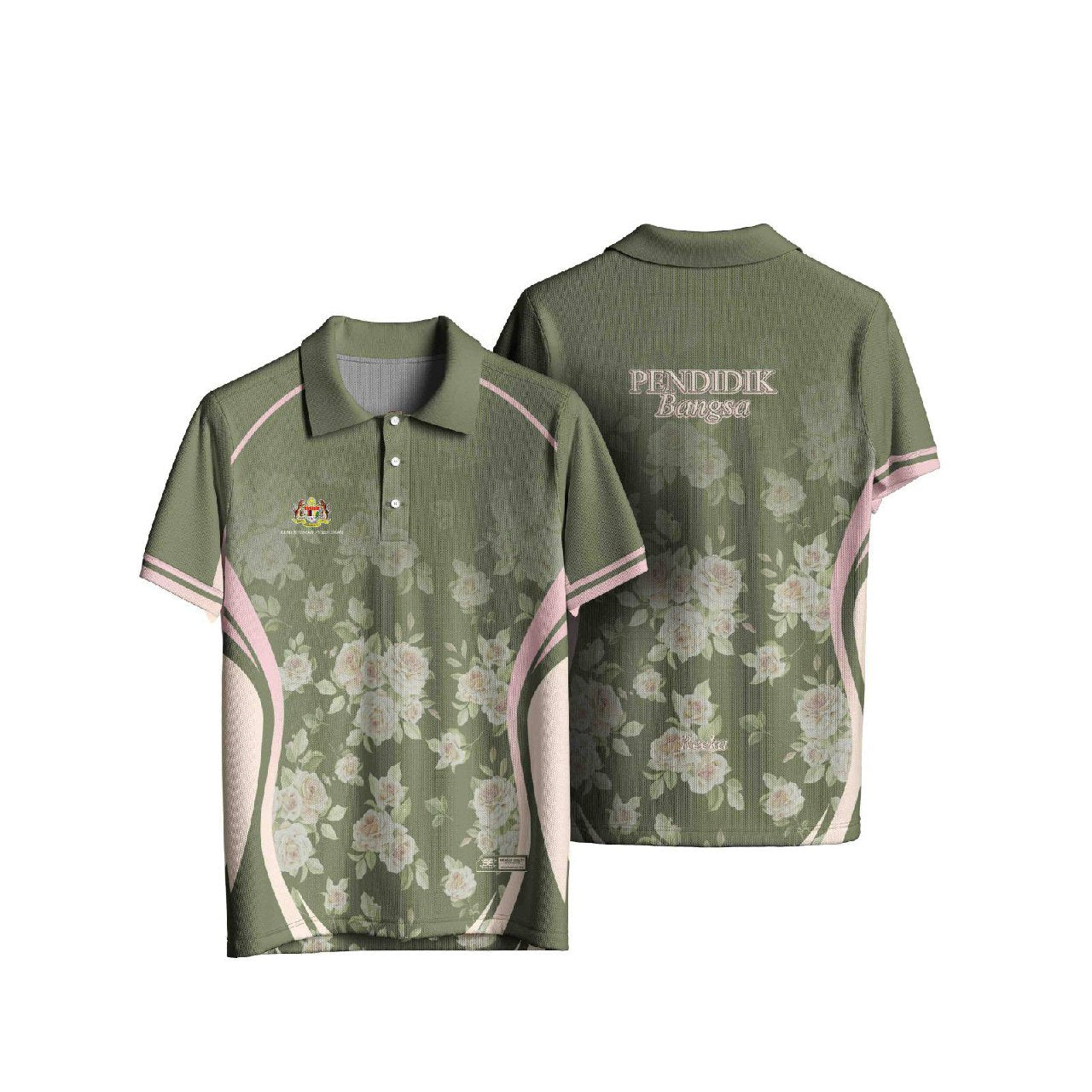 Premium Floral Green Pendidik Bangsa New Edition
