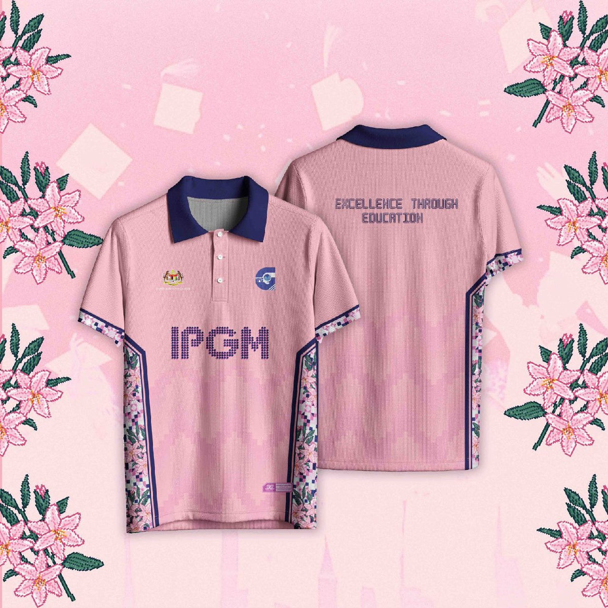 IPG Premium Jersey Pixel Pink Edition