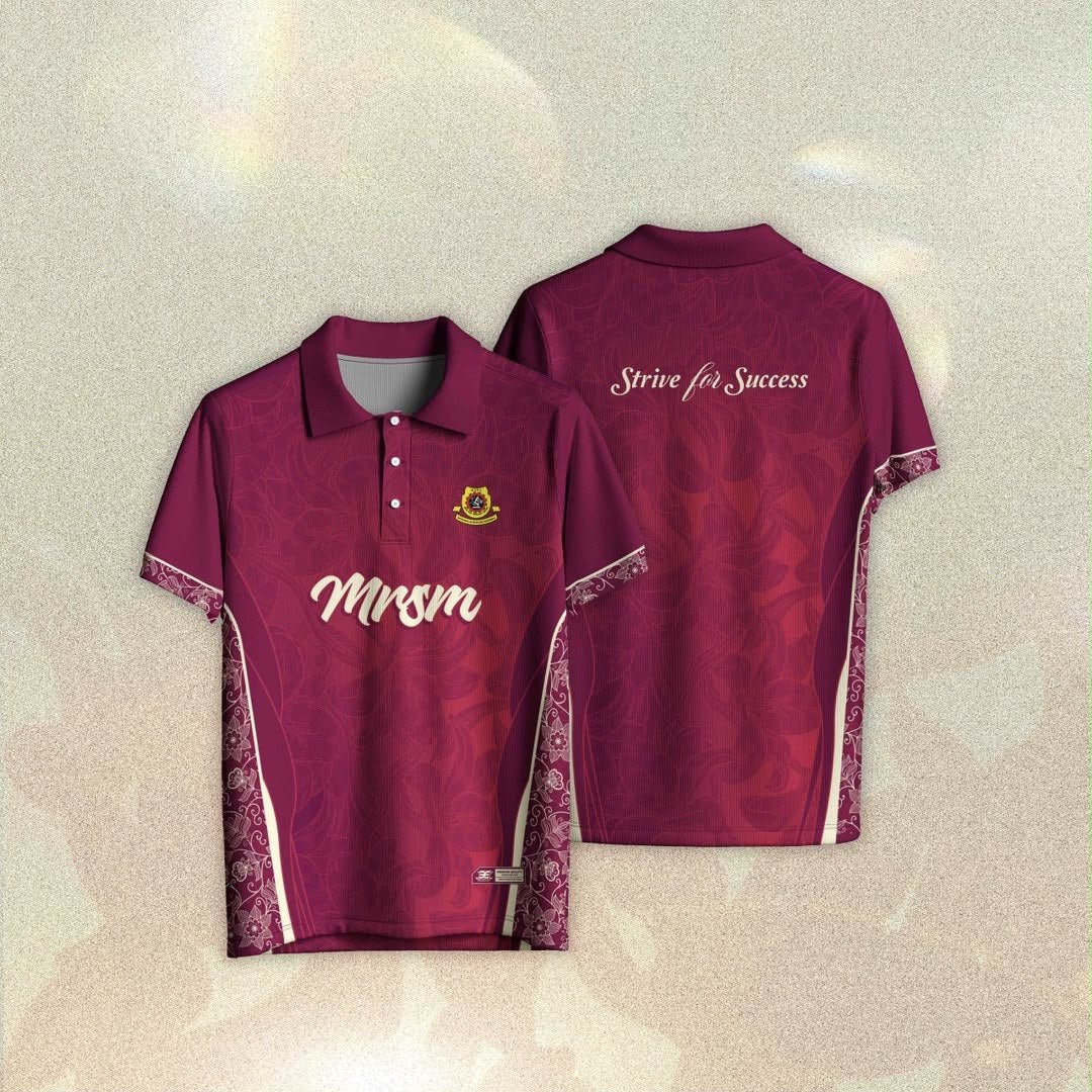 MRSM Premium Jersey Burgundy Edition