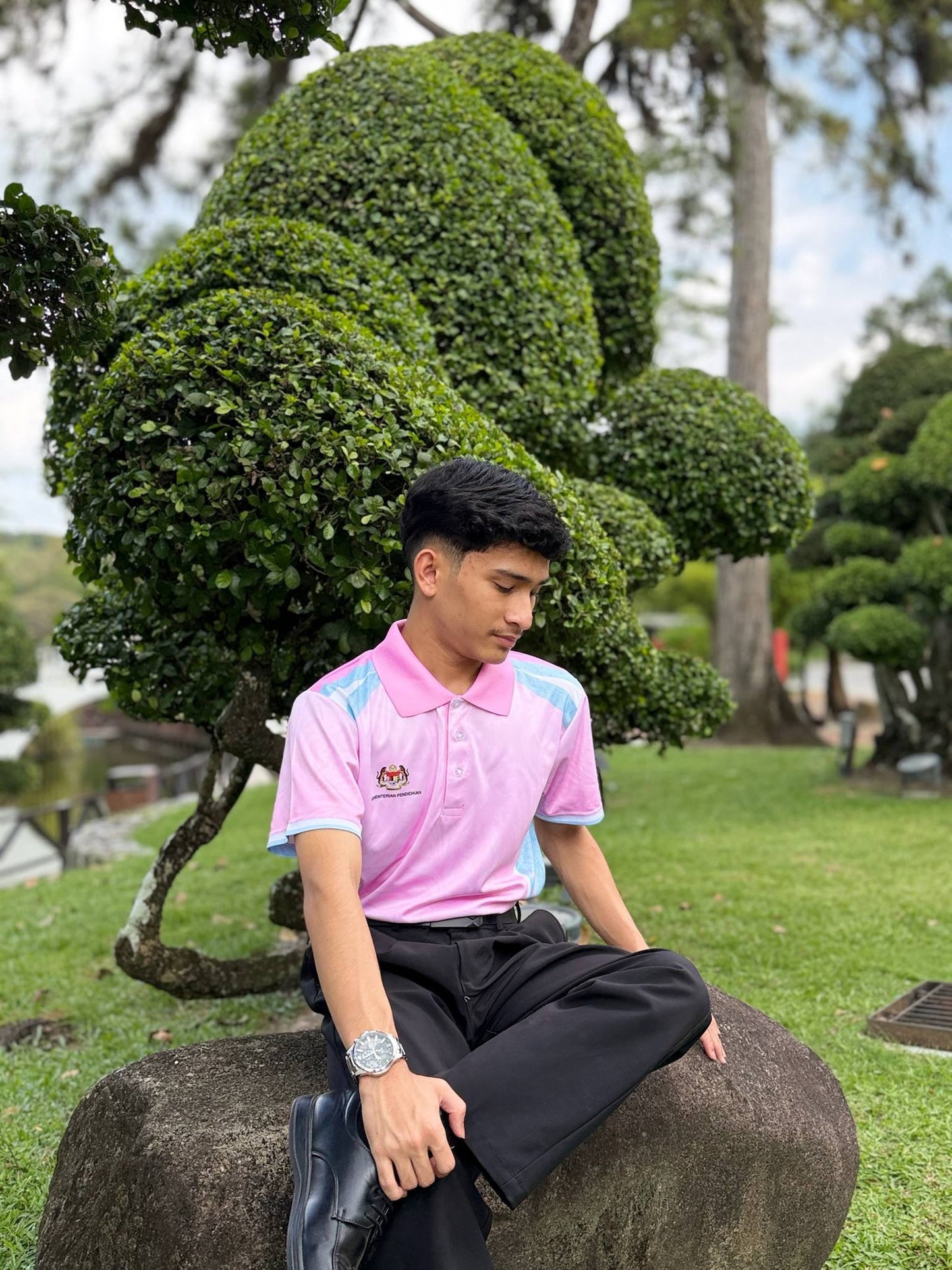 Pendidik Bangsa Premium Jersey Floral Pink Edition