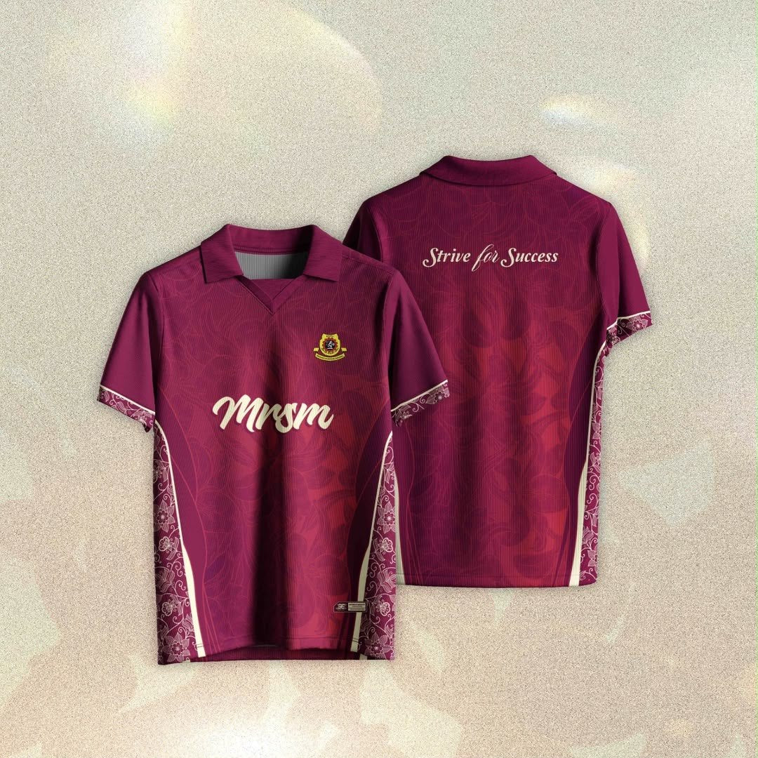 MRSM Premium Jersey Burgundy Edition