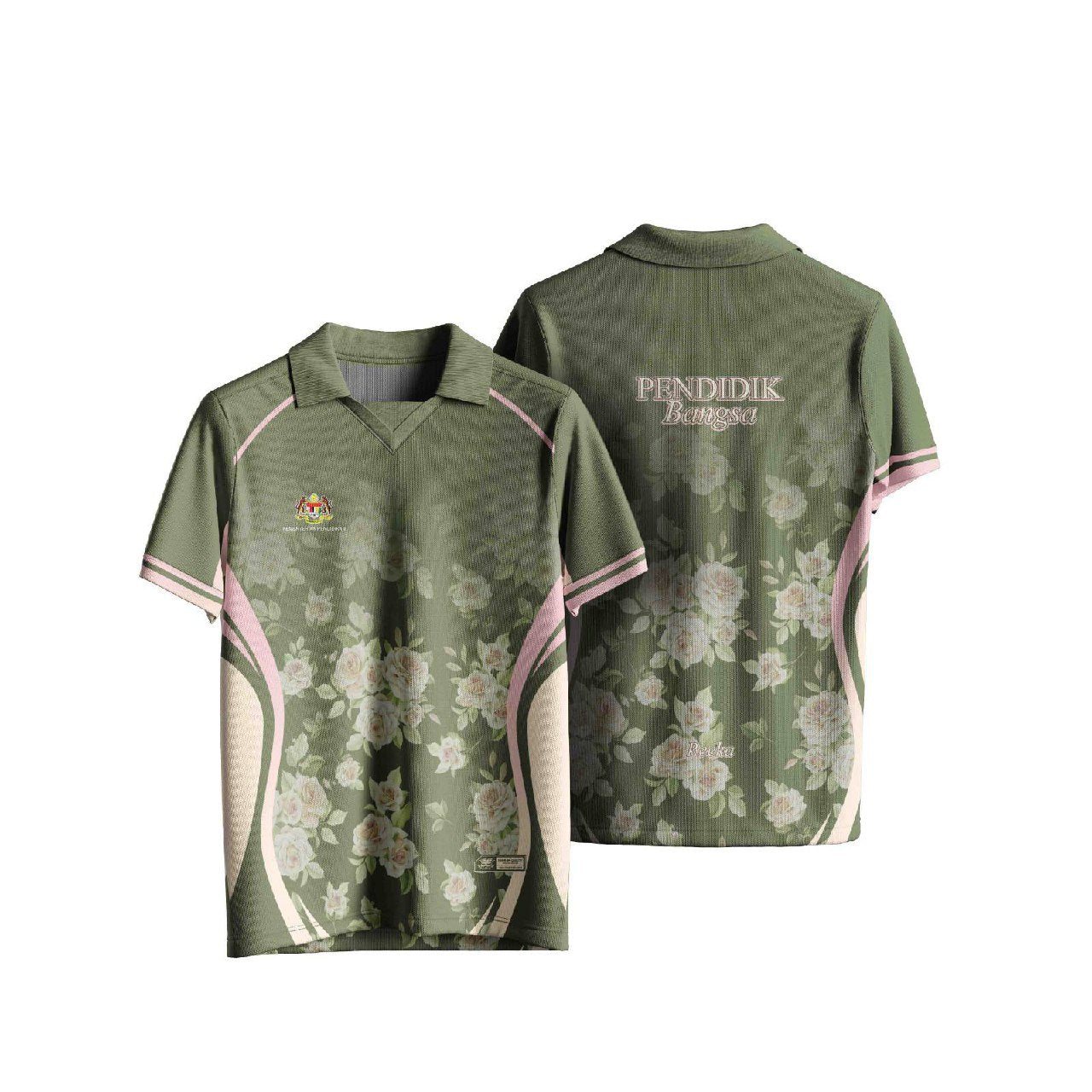 Premium Floral Green Pendidik Bangsa New Edition