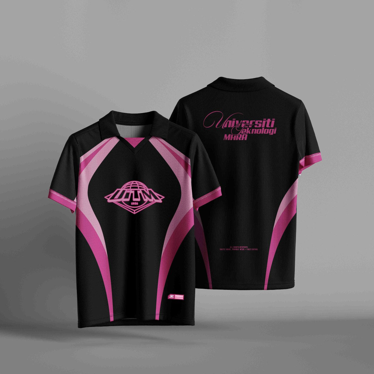 UITM Premium Jersey Rose Pink New Edition