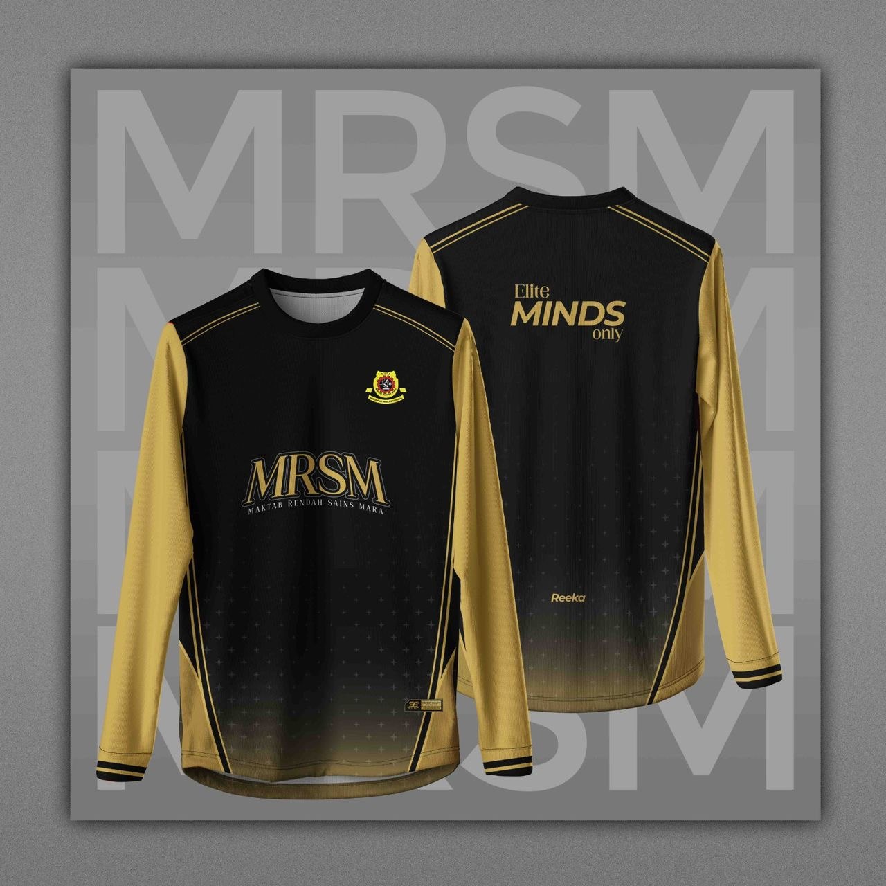 MRSM Premium Jersey Gold Elite Minds Edition