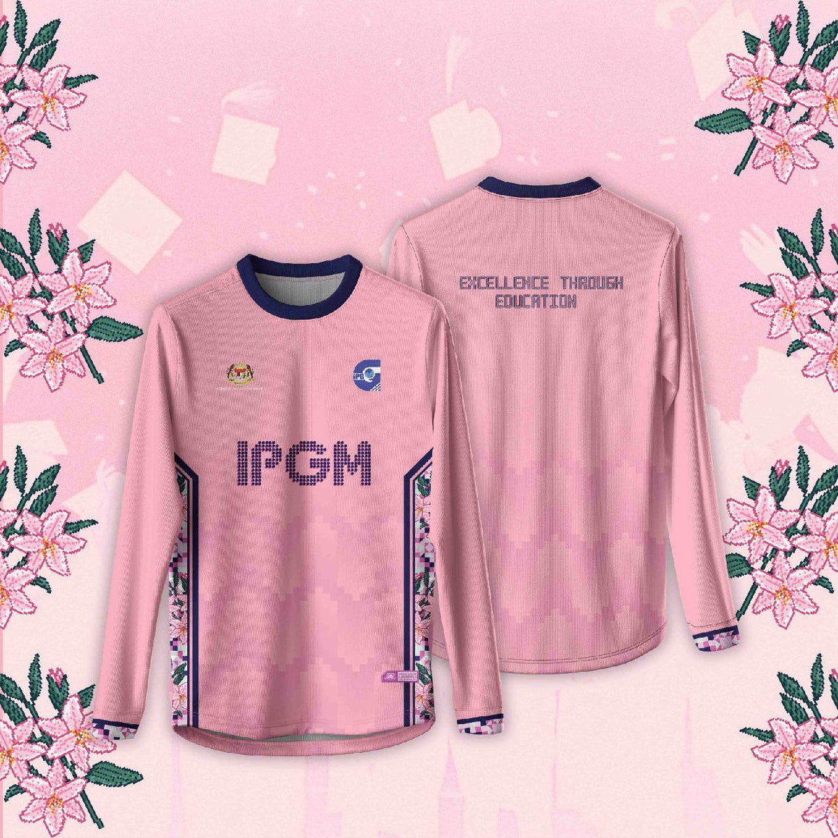 IPG Premium Jersey Pixel Pink Edition