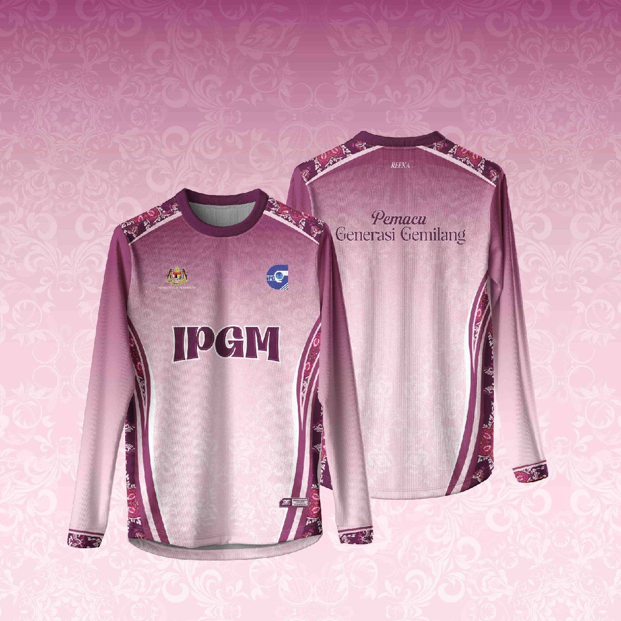 IPG Premium Jersey Dusty Pink Berries New Edition