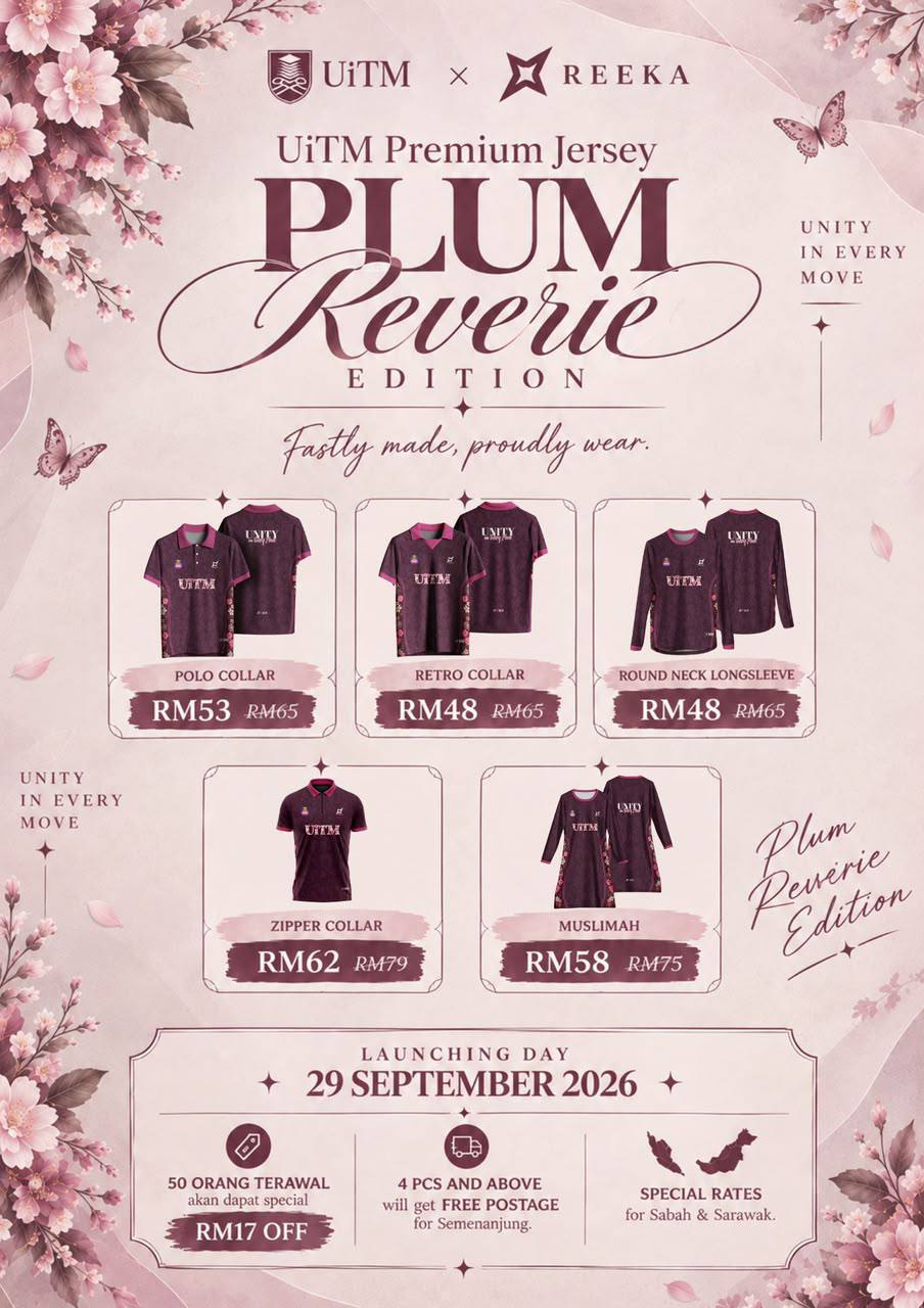 UITM Premium Jersey Plum Reverie Edition