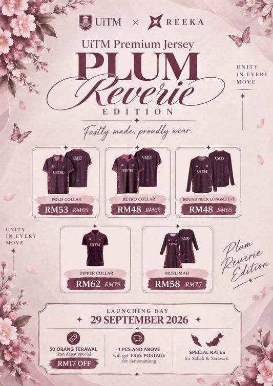 UITM Premium Jersey Plum Reverie Edition