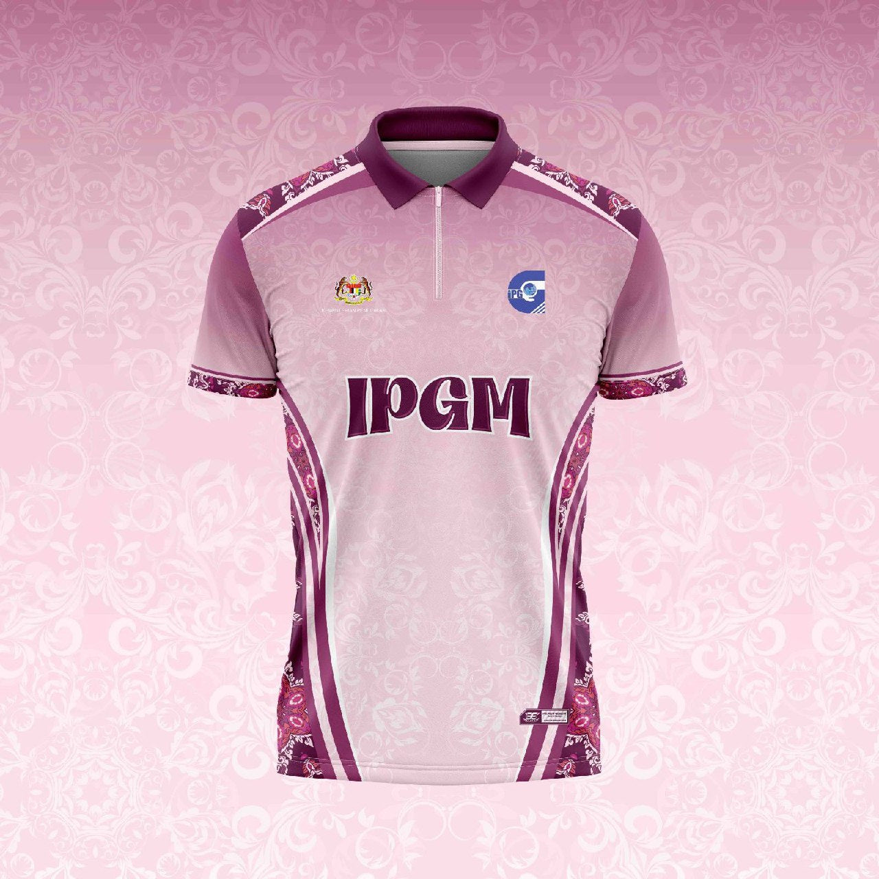 IPG Premium Jersey Dusty Pink Berries New Edition