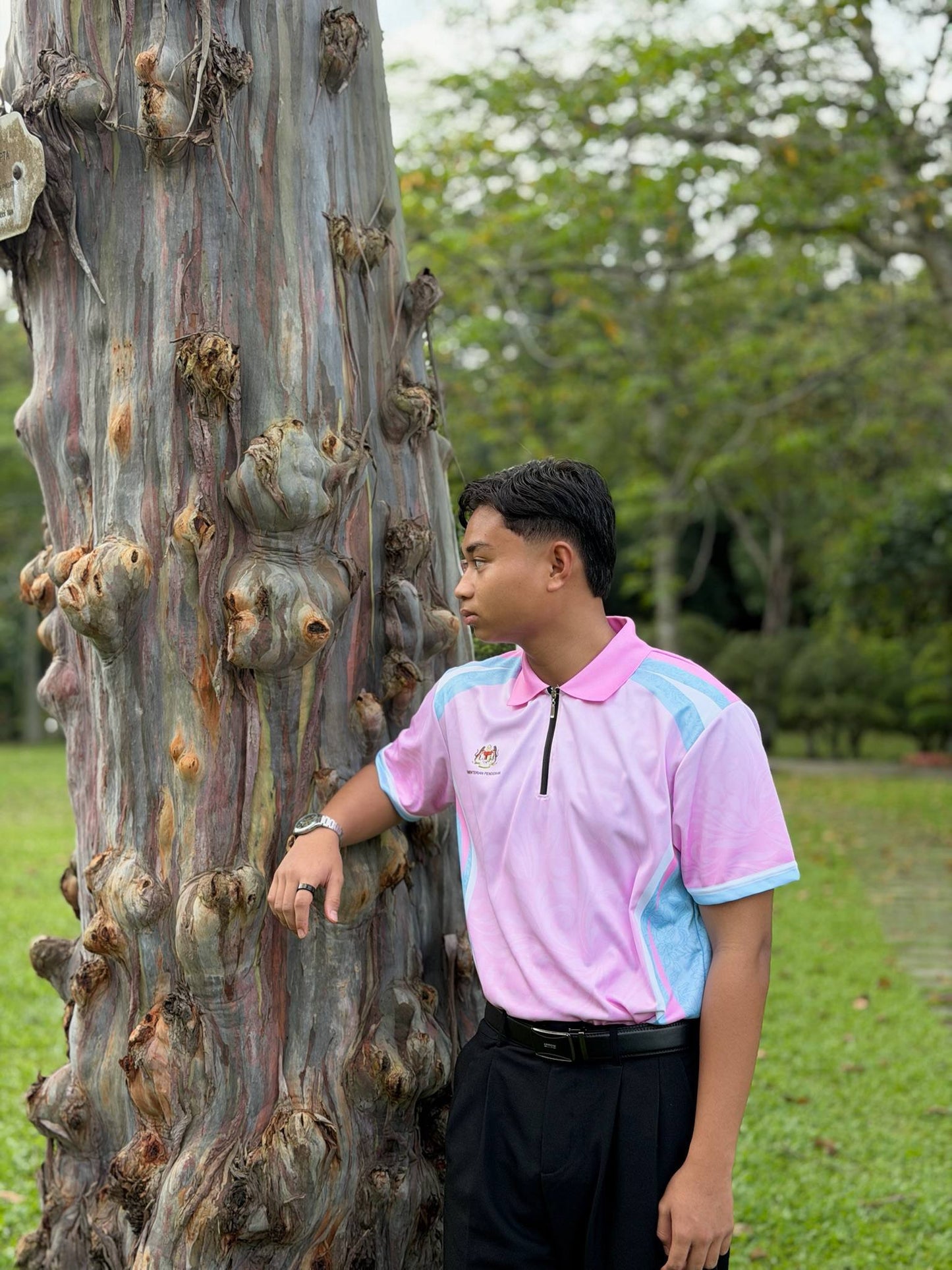 Pendidik Bangsa Premium Jersey Floral Pink Edition